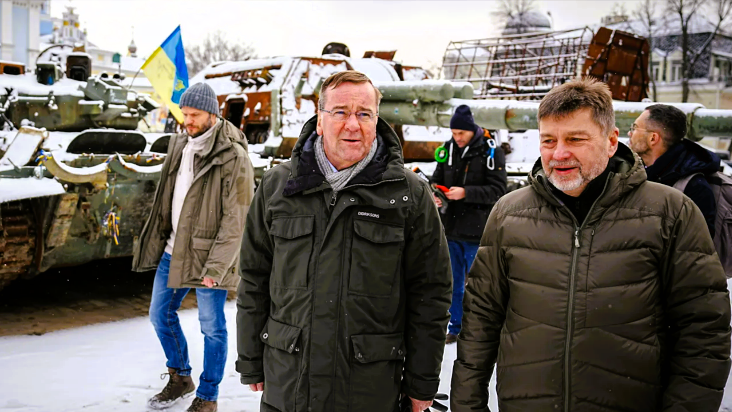 Boris Pistorius startet gefährlichen Ukraine-Besuch! Verteidigungsminister will Lage an der Front inspizieren!